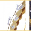 Frische Fensterdekoration zu Ostern