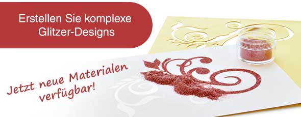 Komplexe Glitzer-Designs Komplexe Glitzer-Designs