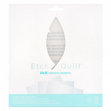 WR Etch Quill - Etch Plastic Sheet - Clear