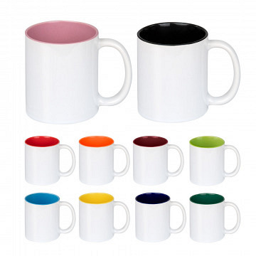 plottiX - 11oz Tasse mit farbigen Innenteil