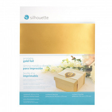 Printable gold and silver foil  - Gold