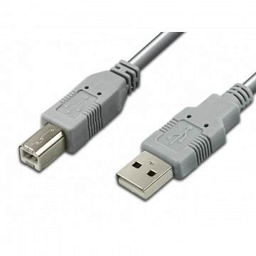 USB 2.0 Cabel 1,8 m - Grey