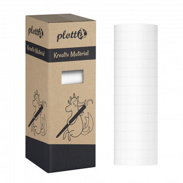 plottiX Transferfolie für Vinylfolie - 31,5cm x 10m