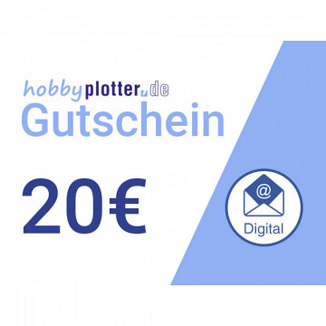 hobbyplotter.de - 20 Euro Einkaufsgutschein (Online)