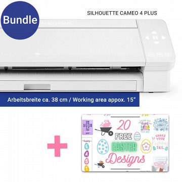 SILHOUETTE CAMEO 4 PLUS - With 20 Easter Designs for the Silhouette Design Store 