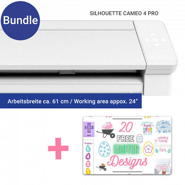 SILHOUETTE CAMEO 4 PRO - With 20 Easter Designs for the Silhouette Design Store 