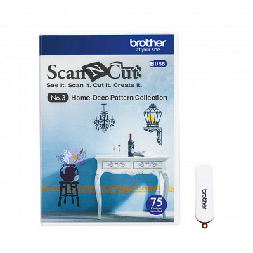 ScanNCut Designs No. 3 Home- and Deco-Pattern
