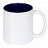 plottiX - 11oz Tasse mit farbigen Innenteil Blau