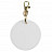 plottiX Boutique Circular Key Clip White