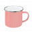 plottix - enamel mug for sublimation Rose