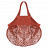 plottiX Mini Mesh shopping bag 34 x 12cm Red