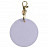 plottiX Boutique Circular Key Clip Purple