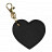 plottiX Boutique Heart Key Clip - 7 x 6 cm Black