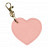 plottiX Boutique Heart Key Clip - 7 x 6 cm Soft Pink