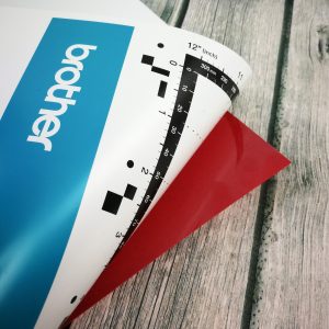 ScanNCut DX -Material ablösen