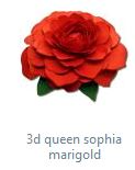 Silhouette Design Store - 3D Rose