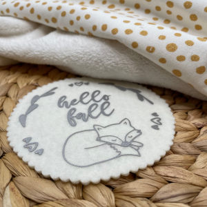 Filz Patch mit reflektierendem Plott