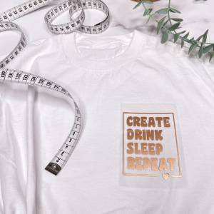 Plotterdesign auf T-Shirt 