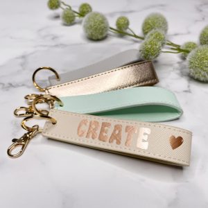 Schlüsselanhänger beplottet