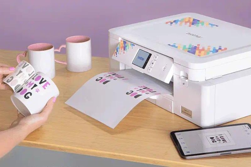 Sublimationsdrucker und Tassensublimation