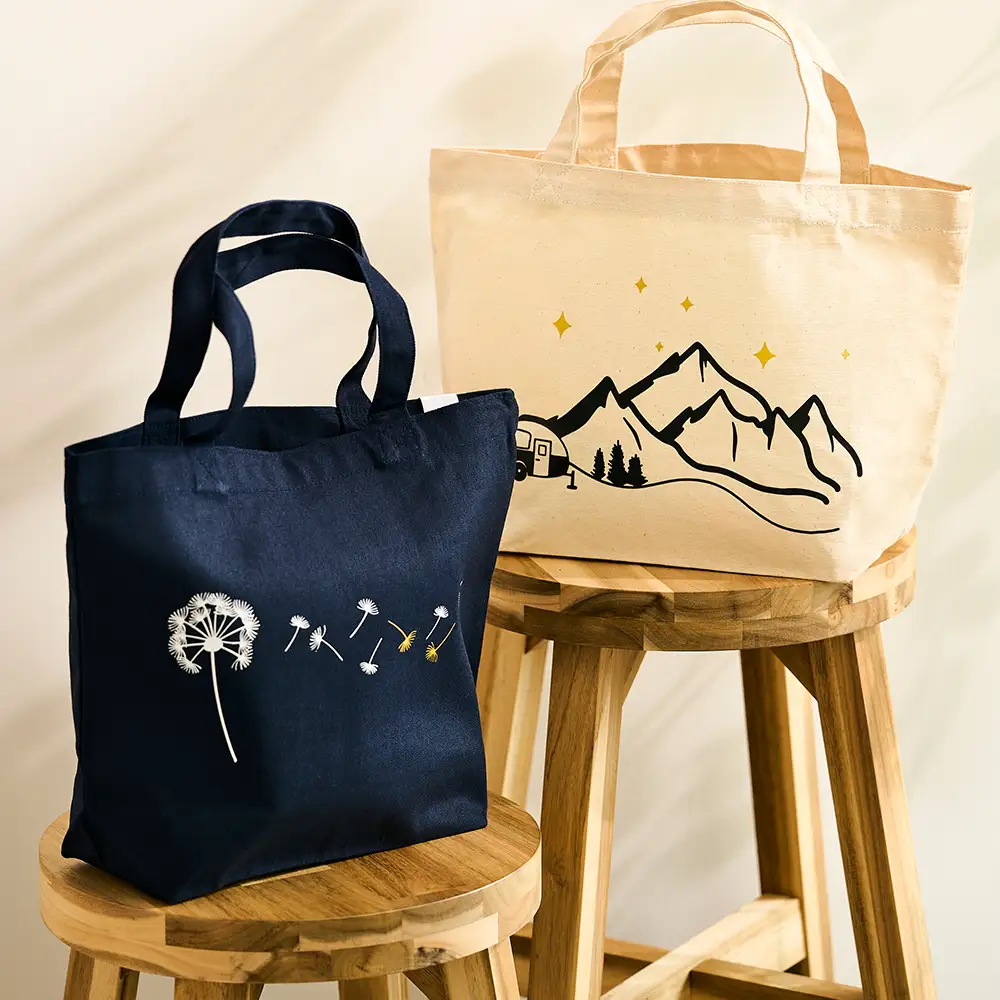 Übertragen Sie mit der Silhouette cloChe Aufbügelfolien und Sublimation.