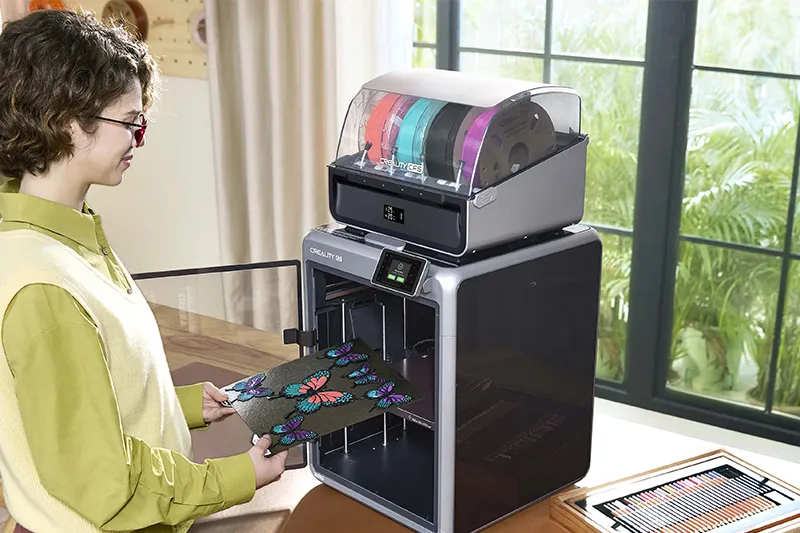 Die K2 3D Drucker Serie überzeugt mit verschiedenen hilfreichen Funktionen.