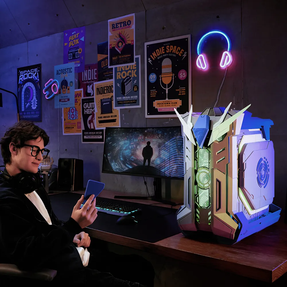 Ein PC Gehäuse mit dem 3D Drucker HI von Creality