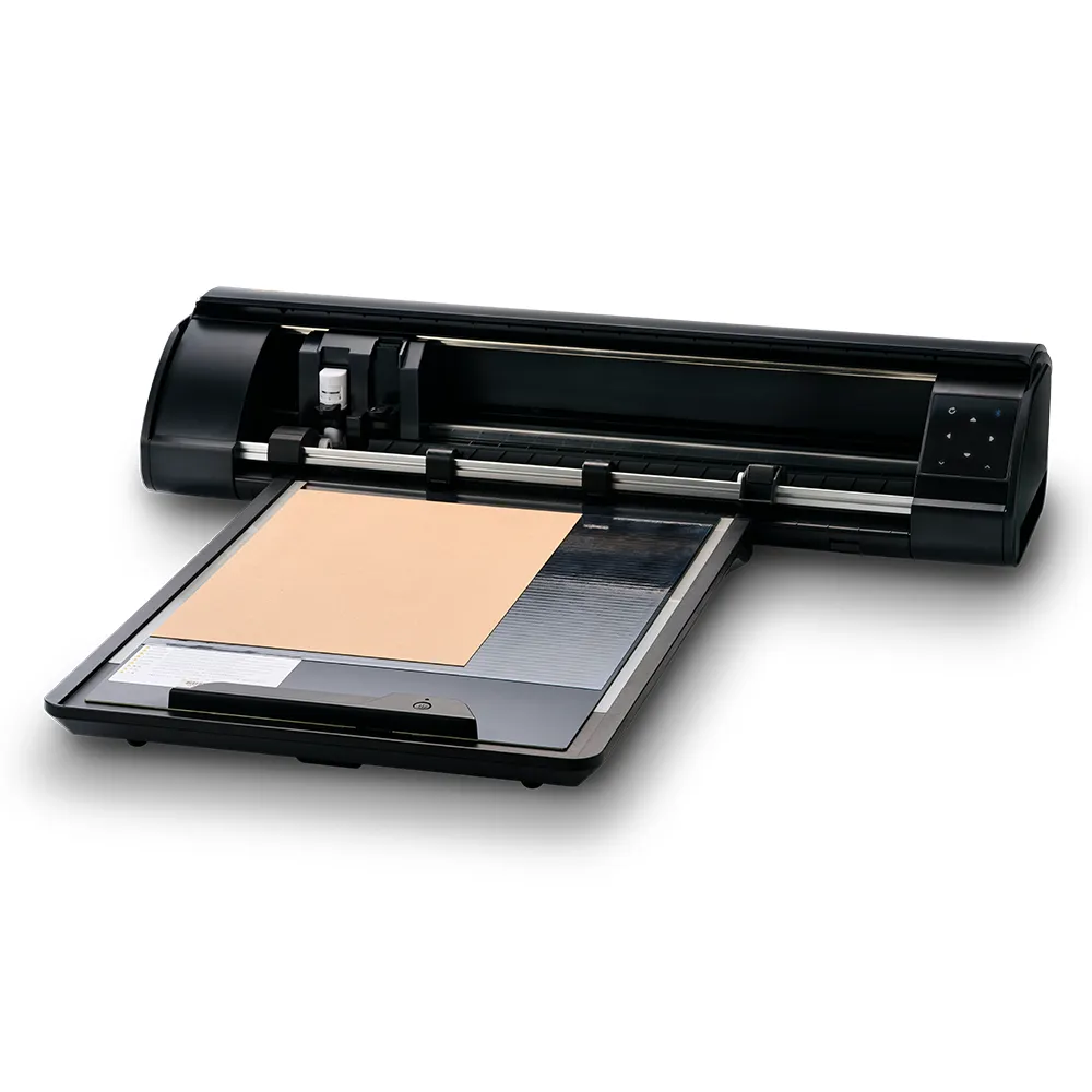 Auch die SILHOUETTE CAMEO 5a PLUS ist mit den passenden elektrostatischen Bett kompatibel