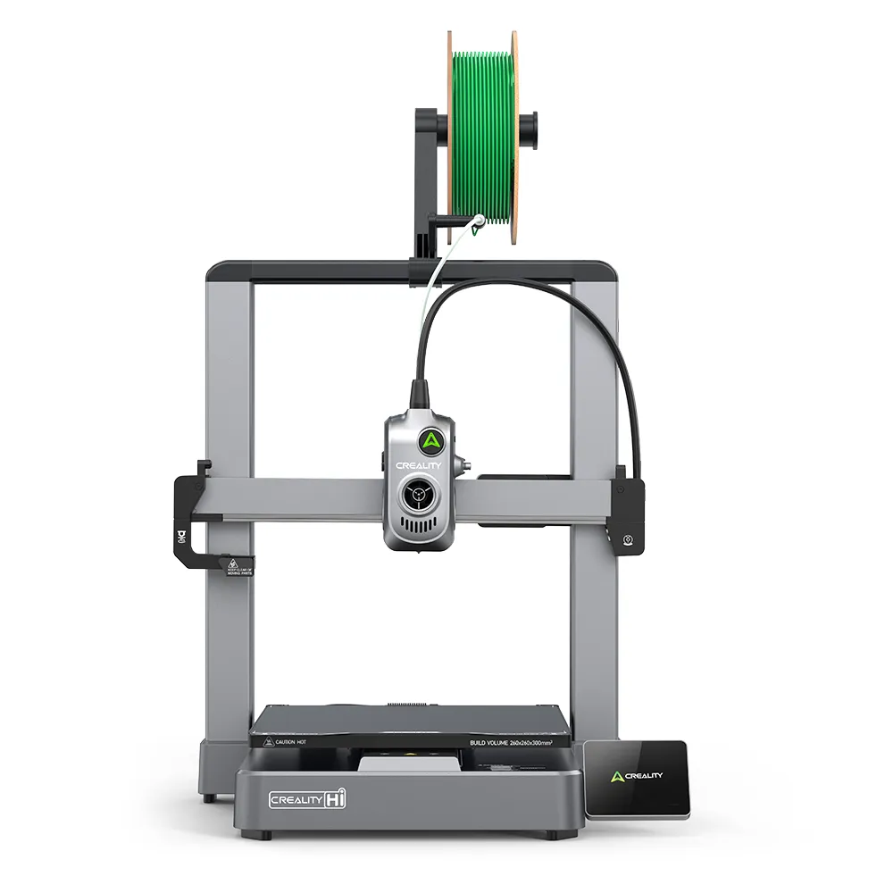 Entdecken Sie jetzt den Creality Hi Drucker und erstellen Sie mehrfarbige 3D Drucke ganz einfach selbst.