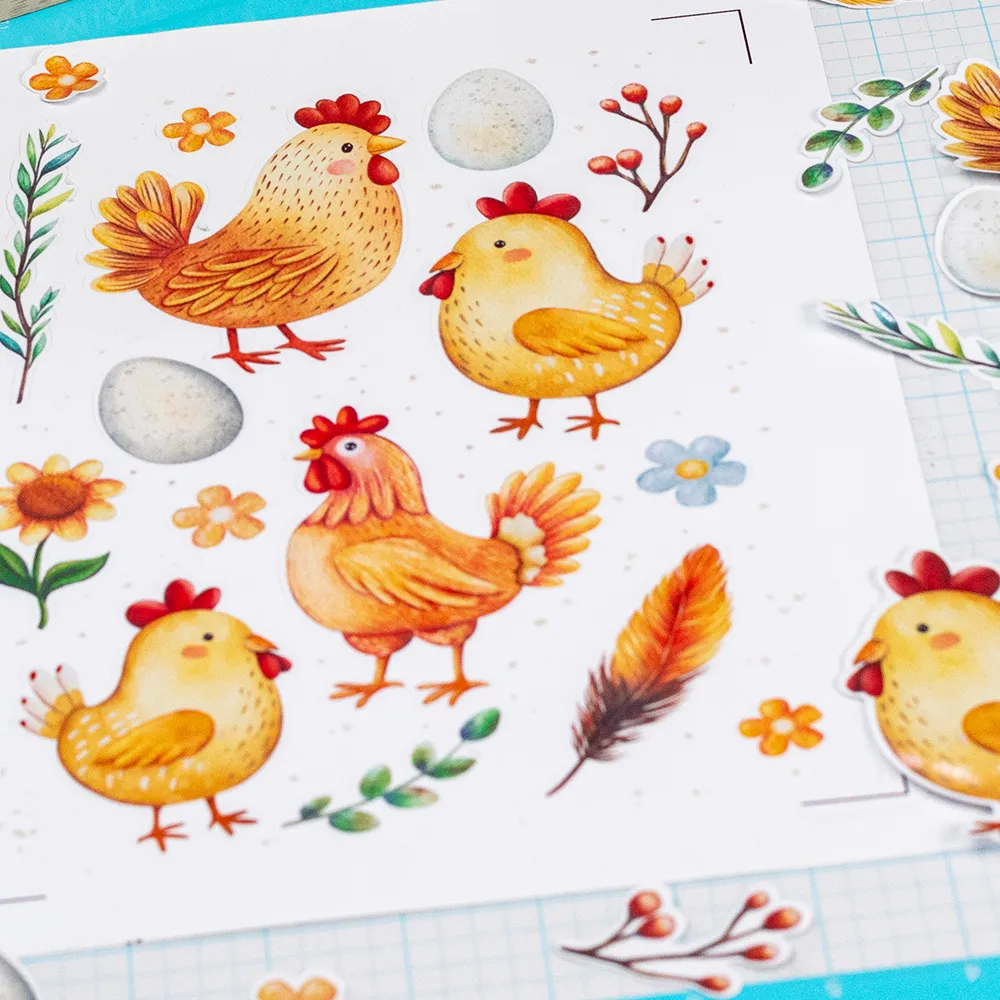 Erstellen Sie mit der SILHOUETTE CAMEO 5a PLUS und der Print & Cut Funktion eigene Aufkleber