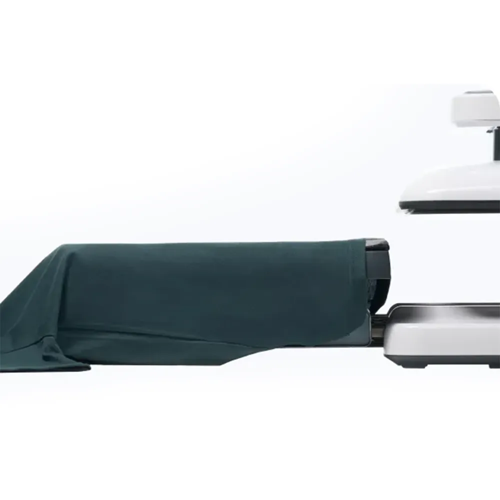 Große und kleine Muster können einfach auf der Pressfläche platziert werden.