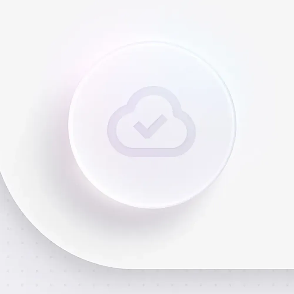 In der Cloud können Sie Ihre Dateien bequem abspeichern und von überall darauf zugreifen.