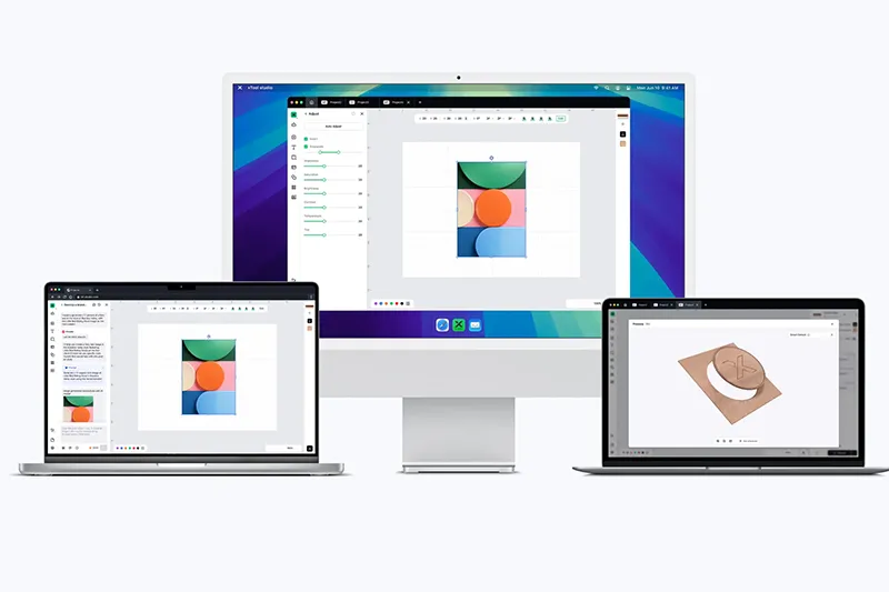 Entdecken Sie jetzt die neue KI unterstütze Software von xTool für Ihren Laser – xTool Studio!