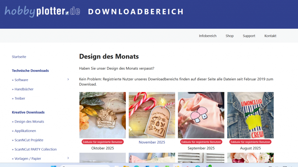 Design des Monats Hobbyplotter