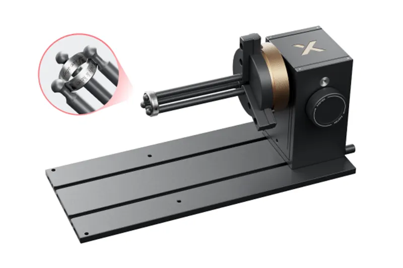 xTool RA3 Rotationseinheit – Ringgravurbolzen