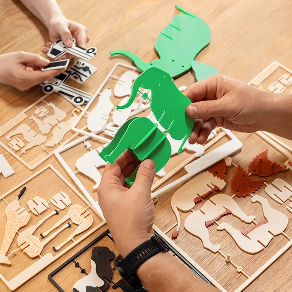 PLA ist eines der gängigsten Filamente und wird meist für Dekoration oder Spielzeit verwendet,