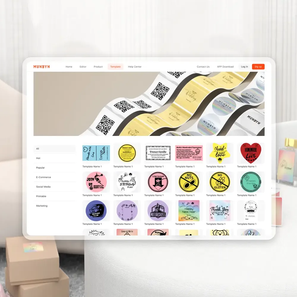 In der Software haben sie ebenfalls Zugriff auf eine Vielzahl an kostenlose Designs.