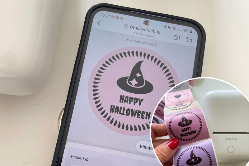 Etiketten drucken mit dem Munbyn Label Printer