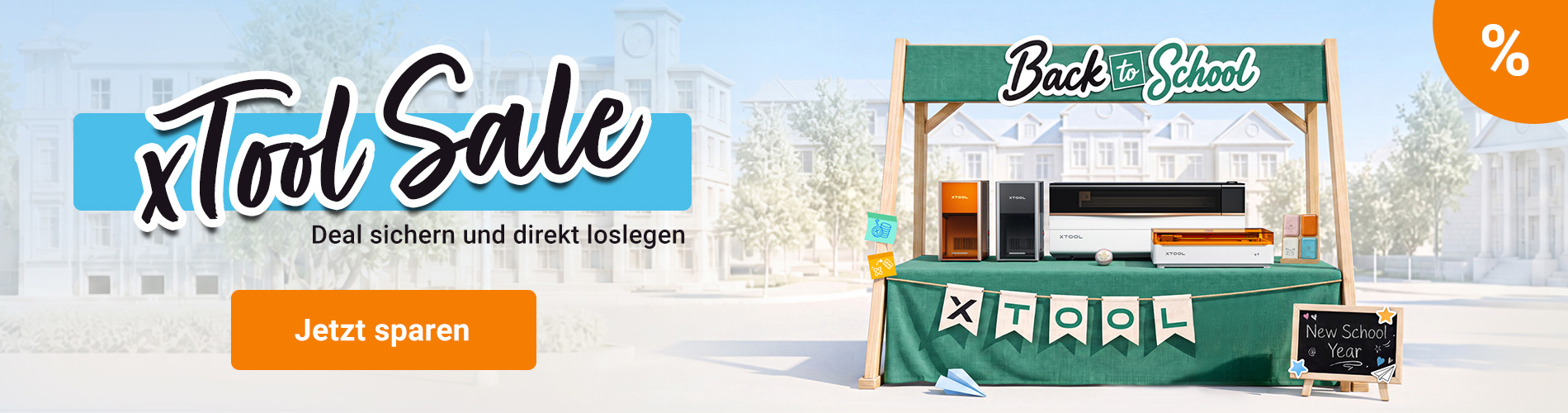 Jetzt sparen auf xTool Produkte