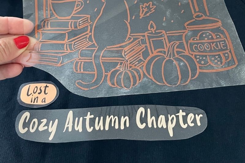 Herbstdesign entgittert