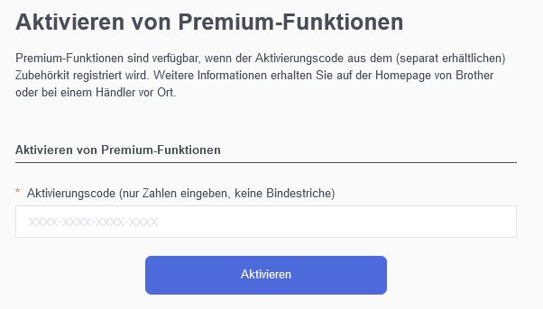 Premium-Funktionen