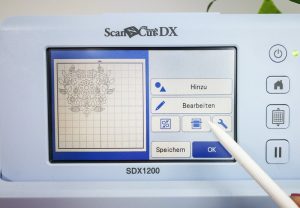 ScanNCut DX - Vorabscan