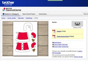 kostenloses Design für einen Weihnachtsmann