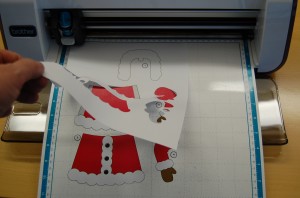 Abheben des Restes beim Scan-N-Cut