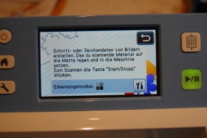 Abfrage des Erkennungsmodus bei der neuen ScanNCut Firmware