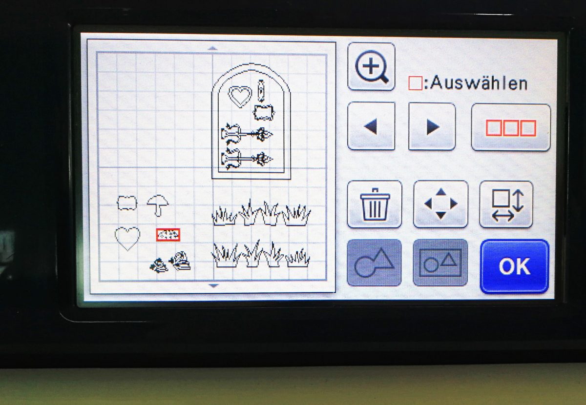 Elfentür aus Holzpapier und Vinylfolie - hobbyplotter.de