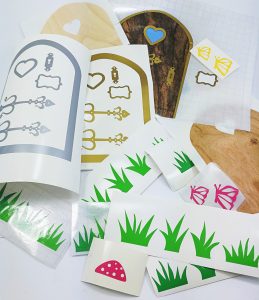 Vorbereitung Elfentür Entgittert