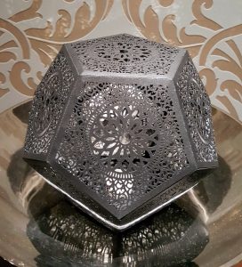 Fertige Würfellampe