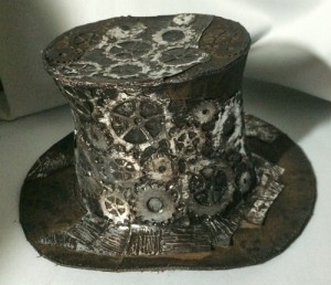 Steampunk-Leder-Zylinder