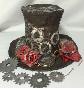 Steampunk Zylinder - Fertig